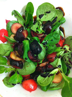 Cherries salad Insalata di Ciliegie