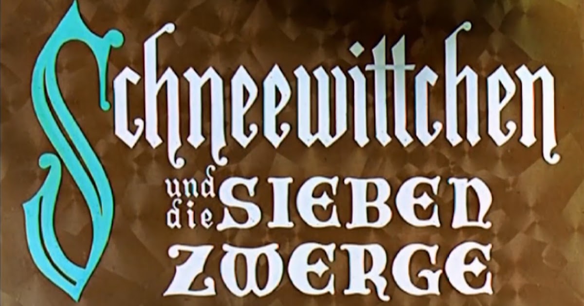 Filmic Light Snow White Archive 1938 German Dub of Snow White