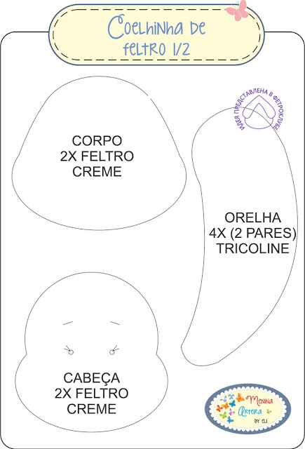 Featured image of post Feltro Feltro Chaveiro Feltro Molde De Coelhinho