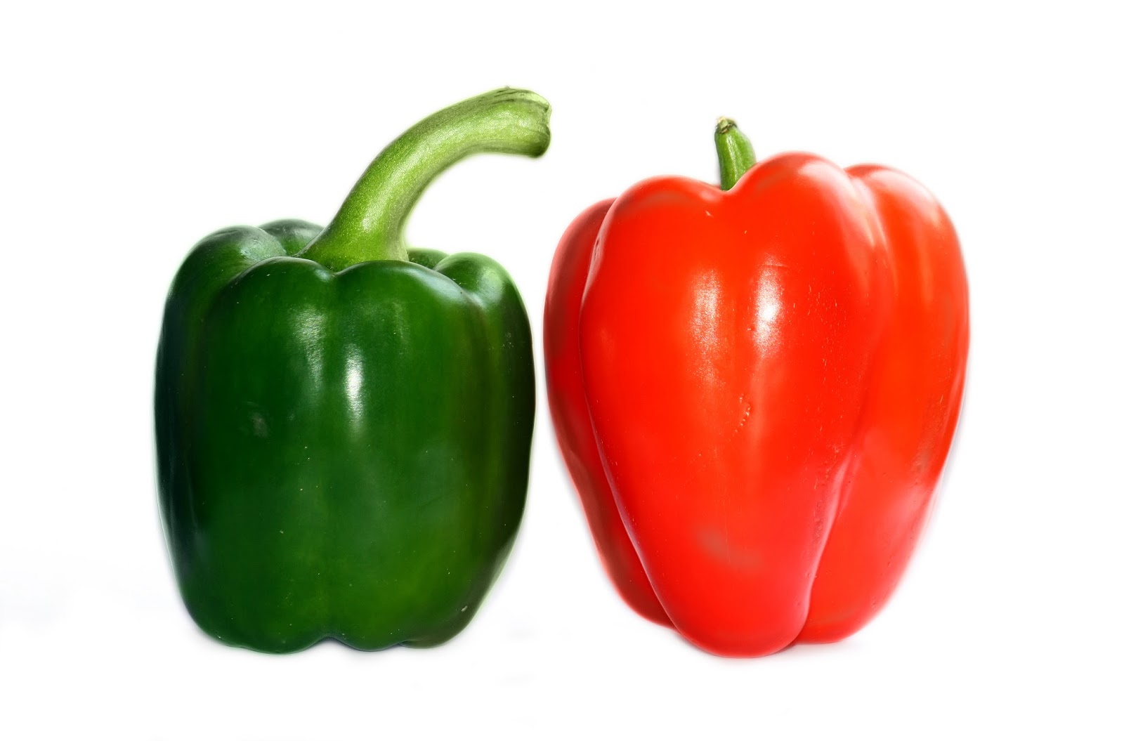 Green and Red Peppers are the Same