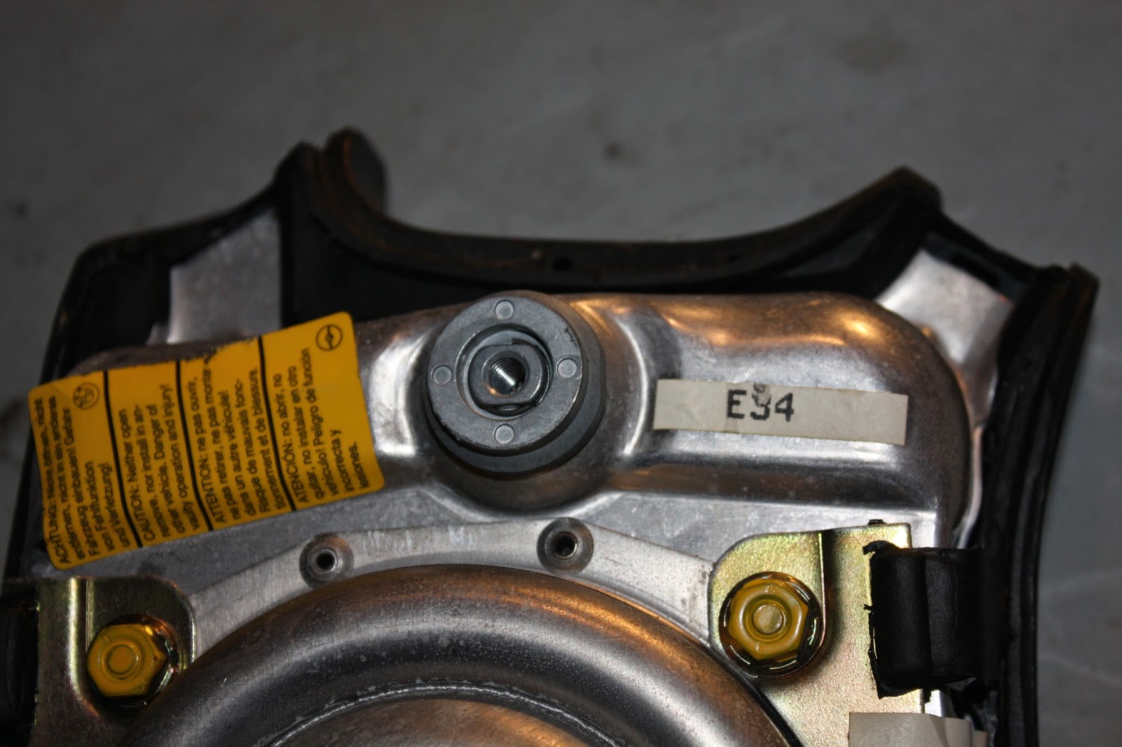 KrEvCon BMW Parts BMW Steering Wheel Airbag