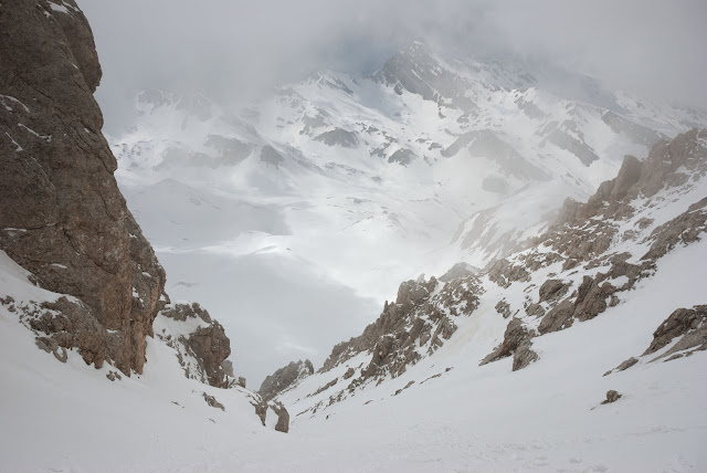 Canalone Bissolati, Corno Grande