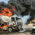 Petrol tanker fire razes church, hotel, shops in Rivers