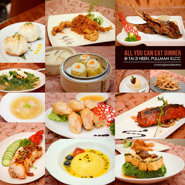 CHASING FOOD DREAMS: All You Can Eat Dinner Menu @ Tai Zi Heen, Pullman