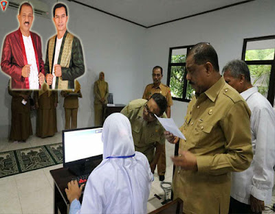 Walikota Ambon Buka Sampul UNBK Di MTs Al Khairaat 1 walkot test