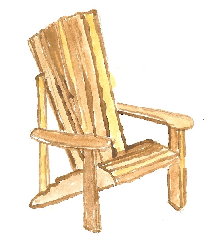 Our Third Thirds Of Tea And Adirondack Chairs