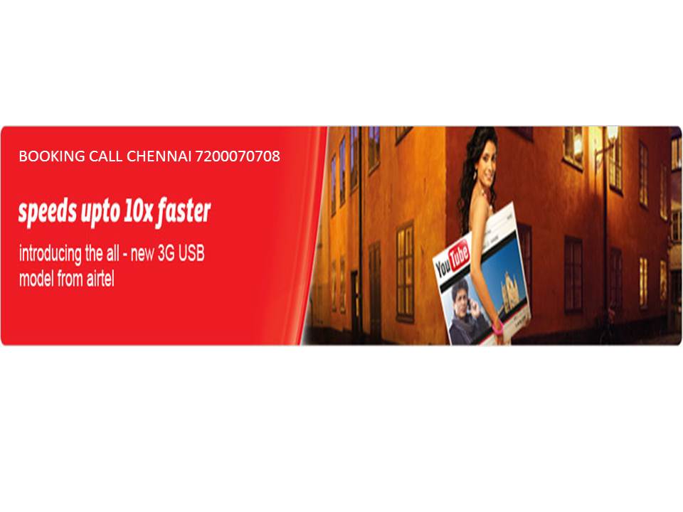 airtel datacard in chennai