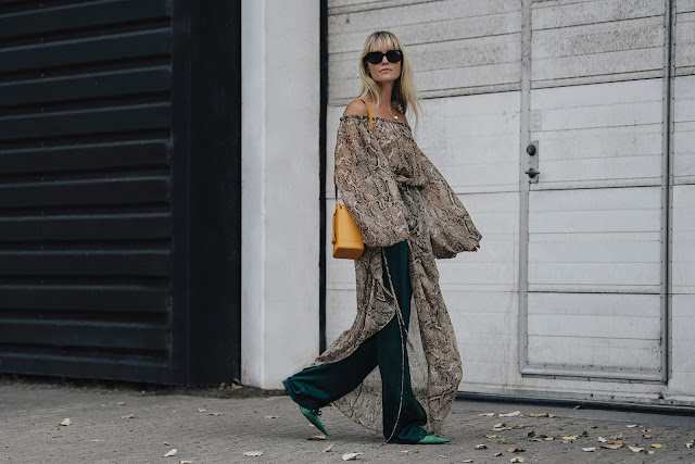 How to use animal print this fall like the street style to the "Fashion Weeks"