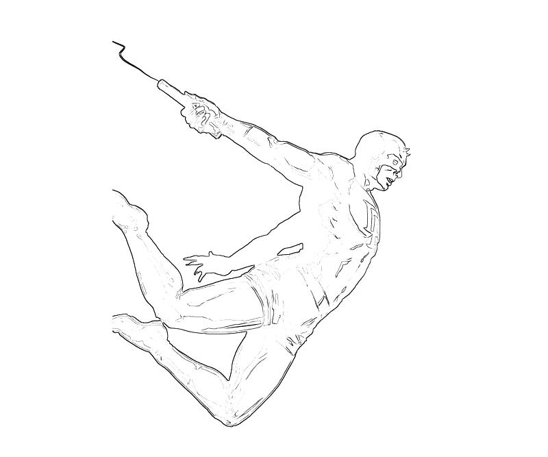 daredevil coloring pages - photo #27