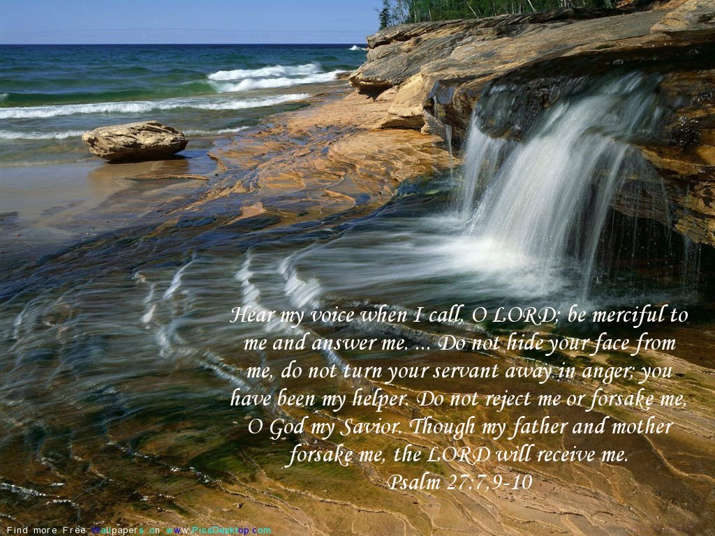 Psalm 27 : 10 Wallpaper.