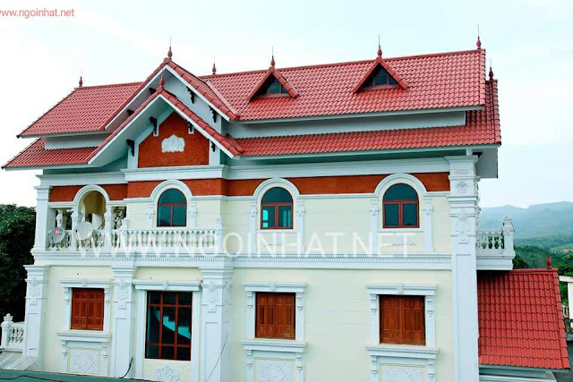 Mẫu nhà lợp ngói Inari Mẫu nhà lợp ngói Inari