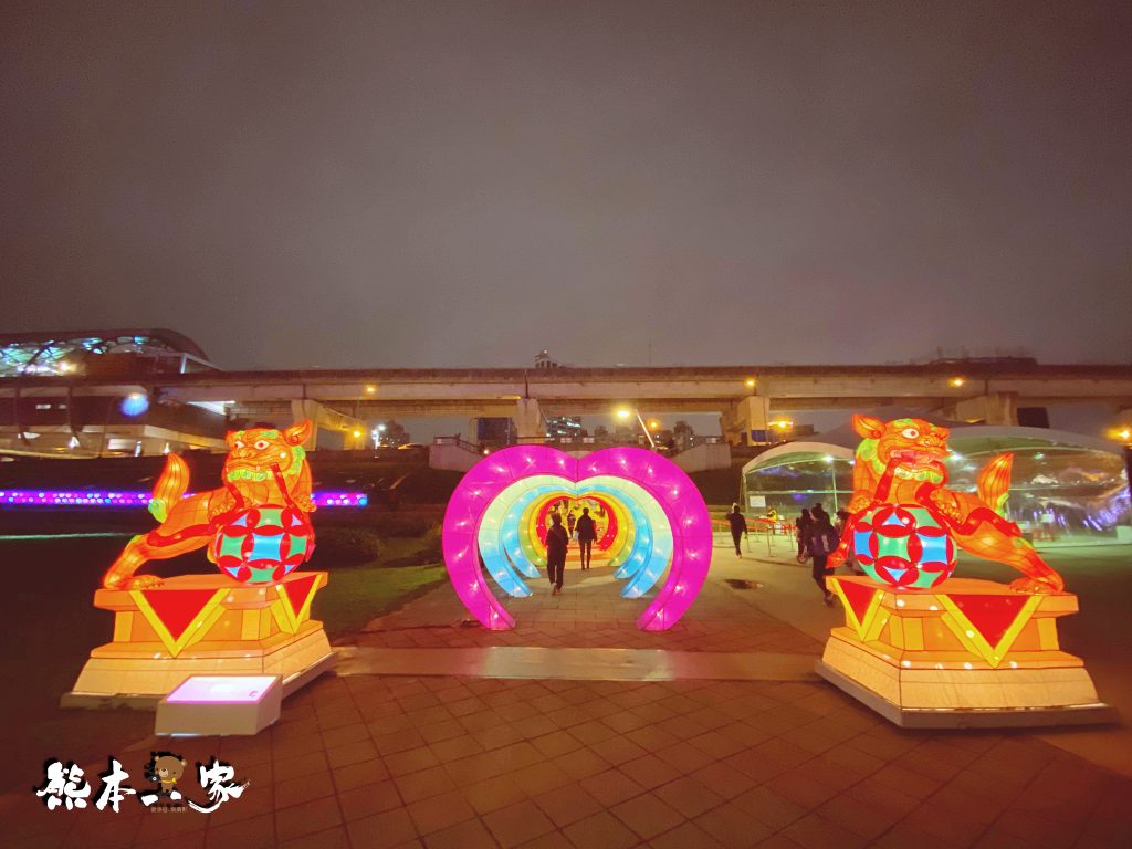新北祈福燈會家金鼠喜-元宵燈會活動-新北大都會公園