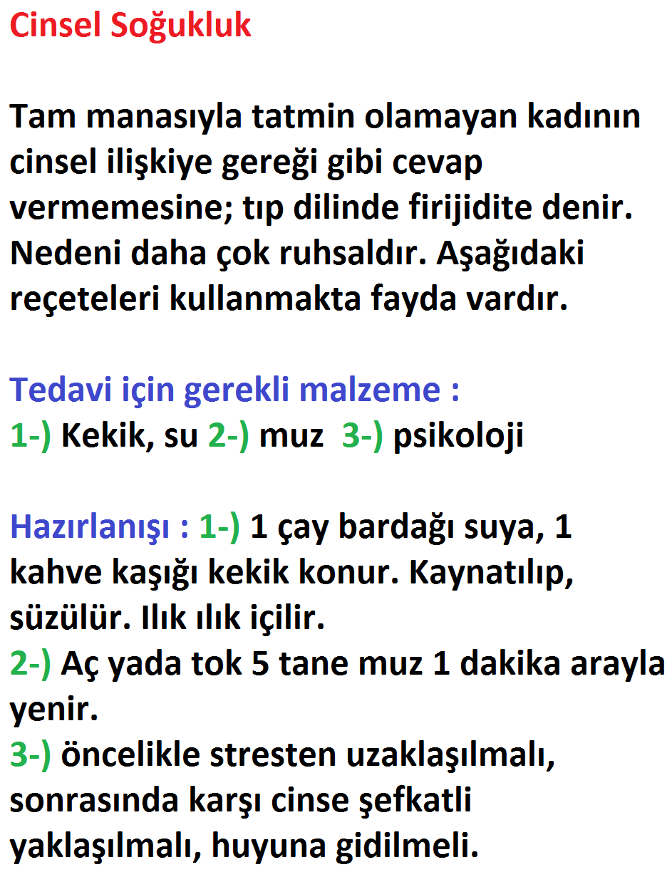 Cinsel Soğukluğun Nedenleri Nelerdir Cinsel Soğukluğun Nedenleri Nelerdir