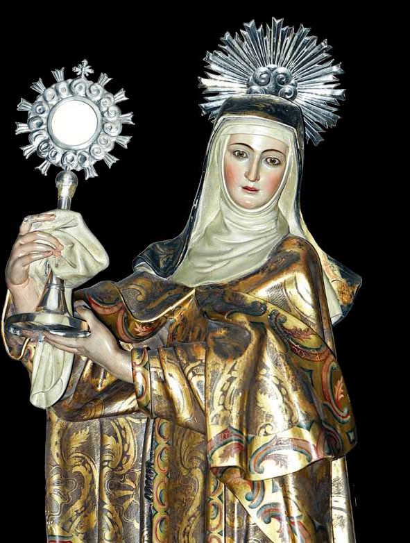 Os santos comentados Santa Clara de