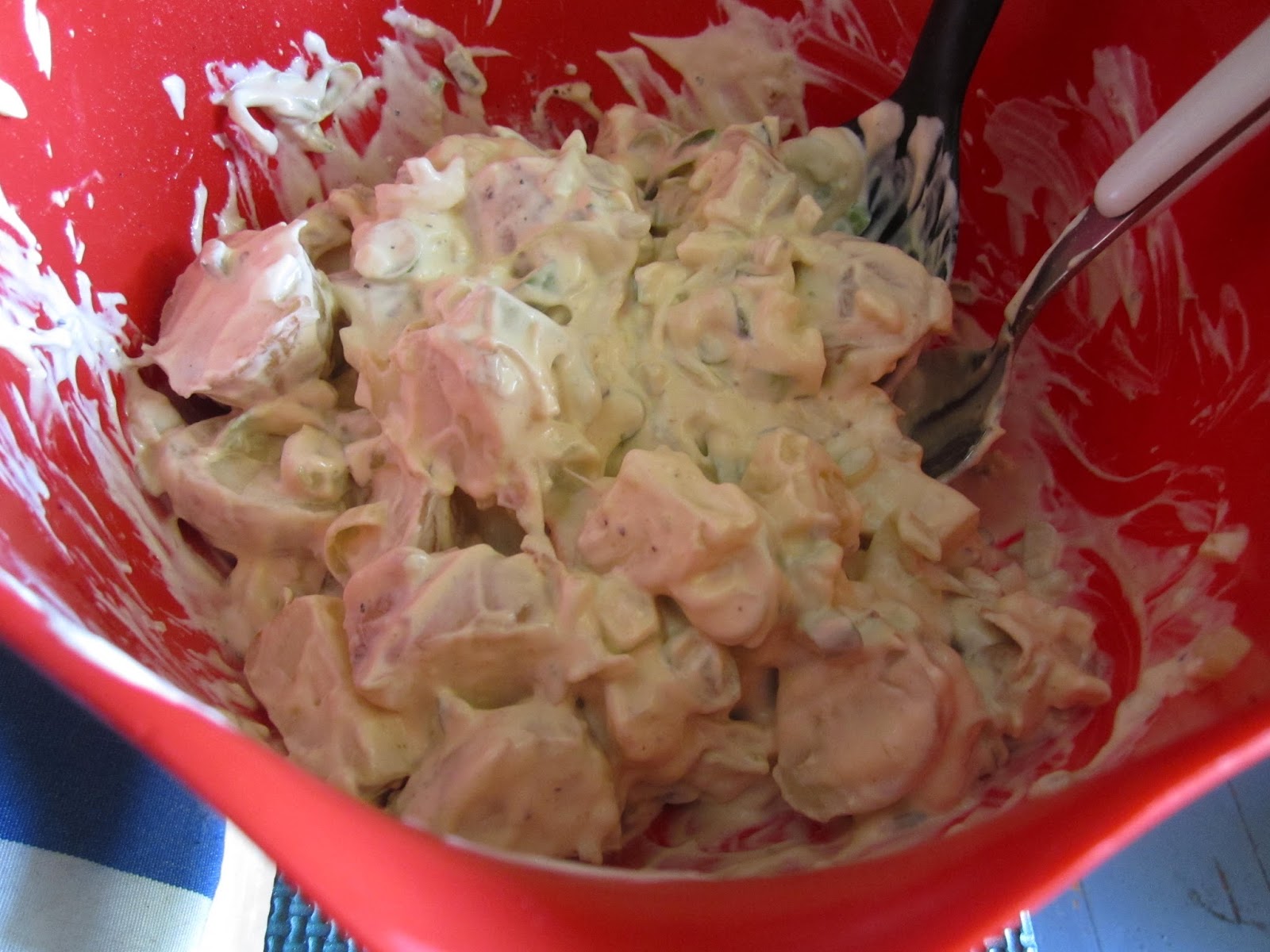 potetsalat med dijonsennep