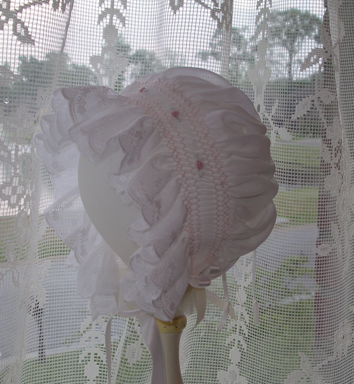 The Old Fashioned Baby Sewing Room Smocked Eyelet