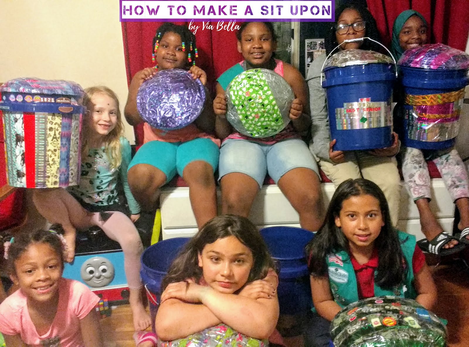 Via Bella How to Make a Sit Upon