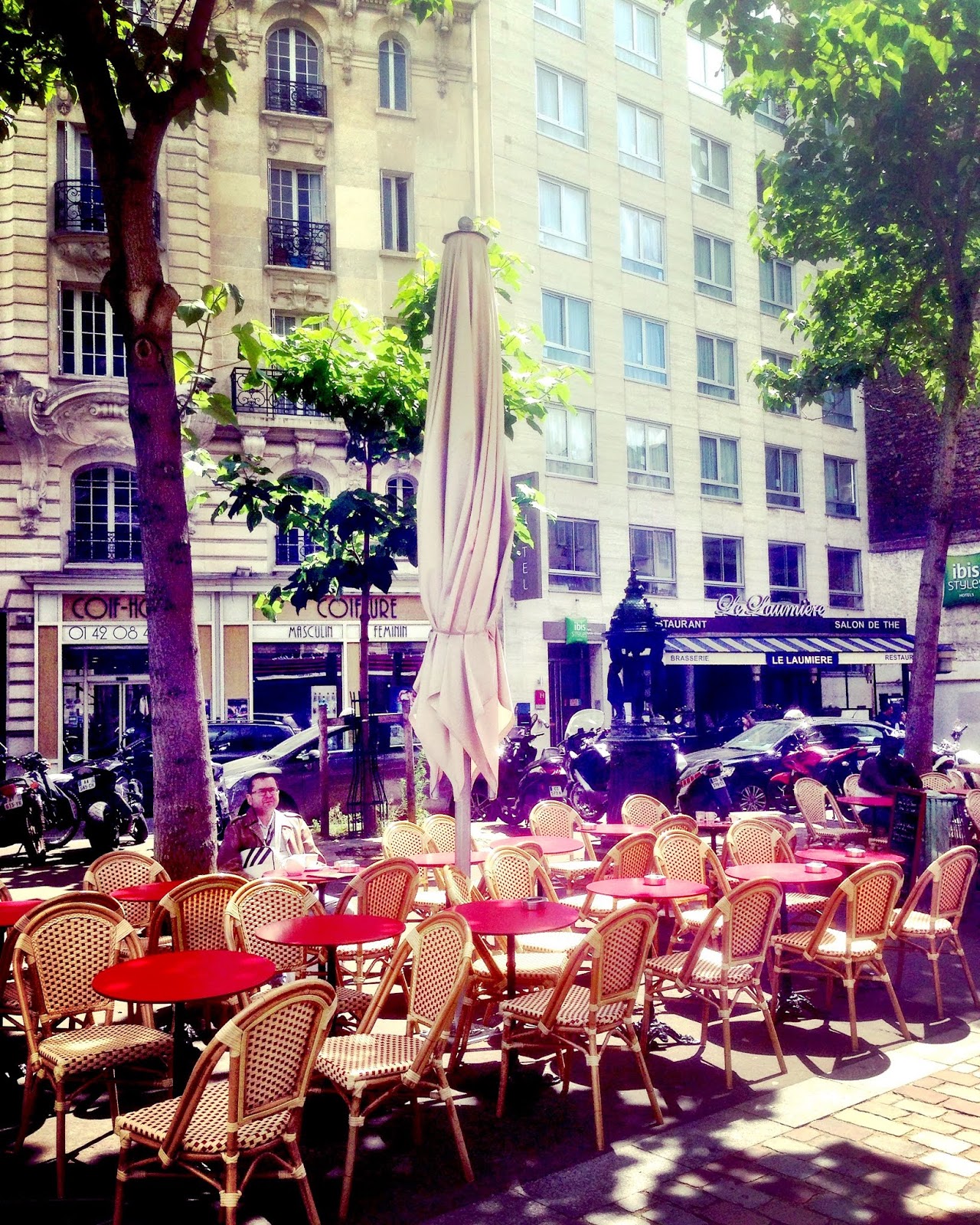 Focus On Paris: Café on a square