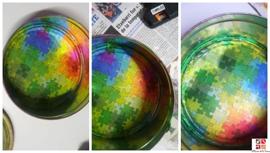 reciclar una lata de galletas