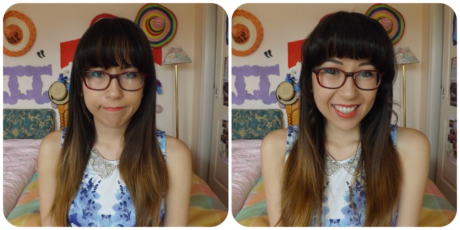 How To Curl Hair Using A Straightener (Big Bouncy Waves!) taken by