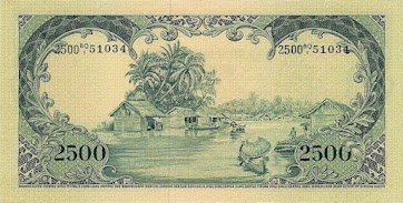 2500 Rupiah 1957 (Hewan)