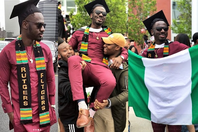 Nigerian Man Graduates In Style, Gets Full Time Offer From Amazon Nigerian Man Graduates In Style, Gets Full Time Offer From Amazon