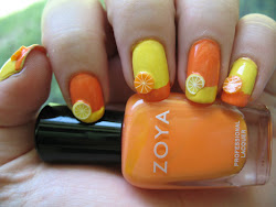 fruit summer fimo french citrus nail nails lemon week orange designs fruits twist yellow polish colors oranges since then cut