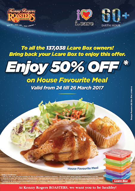 KRR Earth Day House Favourite Meal Discount Promo