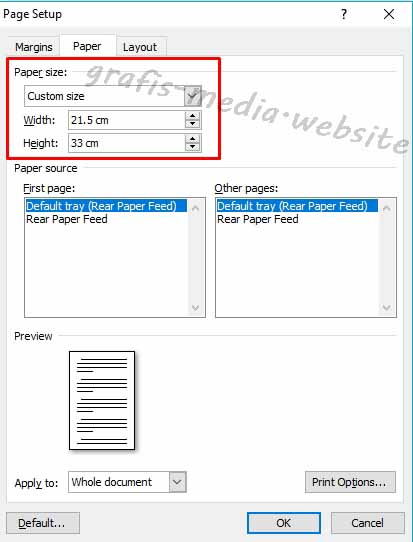 Ukuran F4 Di Excel Ilmu Pengetahuan 8