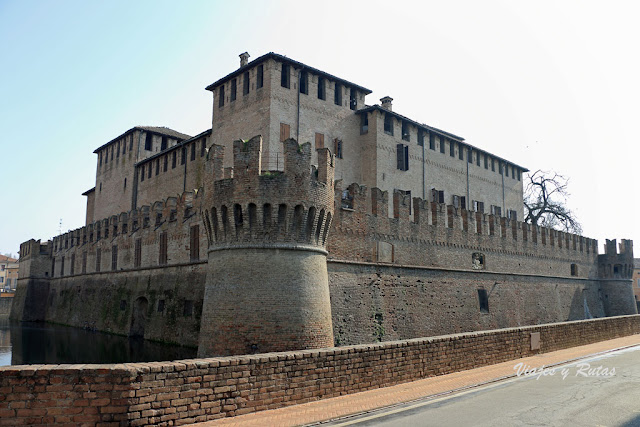 La Rocca Sanvitale de Fontanellato, Parma, Italia