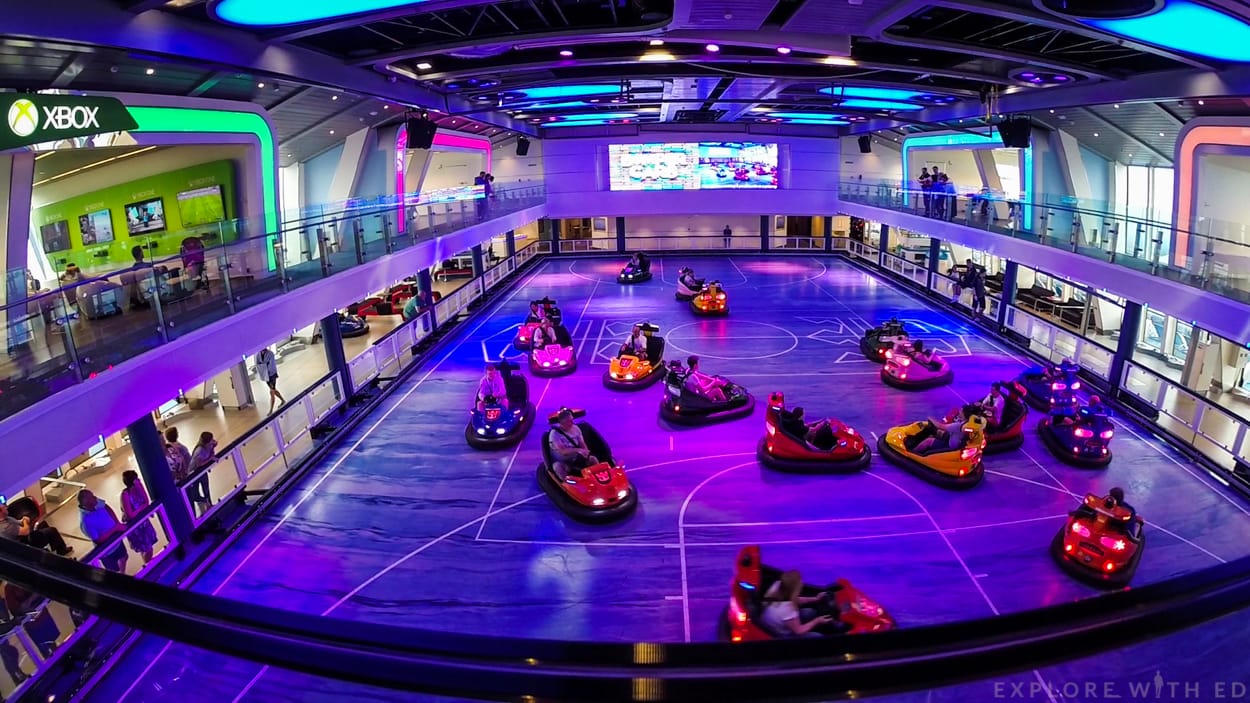 Anthem of the Seas Sports Room with Dodgems