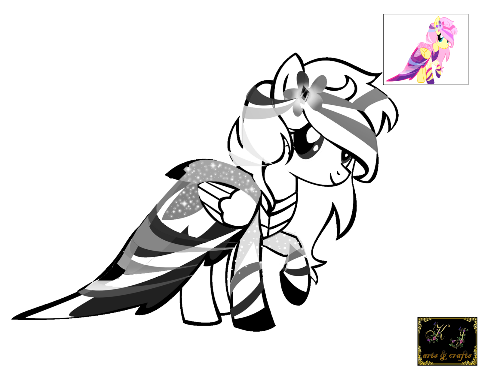 sad pinkie pie coloring pages - photo #35