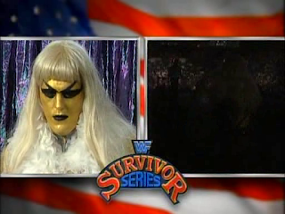 WWF / WWE SURVIVOR SERIES 95 - Goldust cuts a pre-match promo before facing Bam Bam Bigelow
