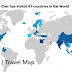 旅行足跡 | Travel Map