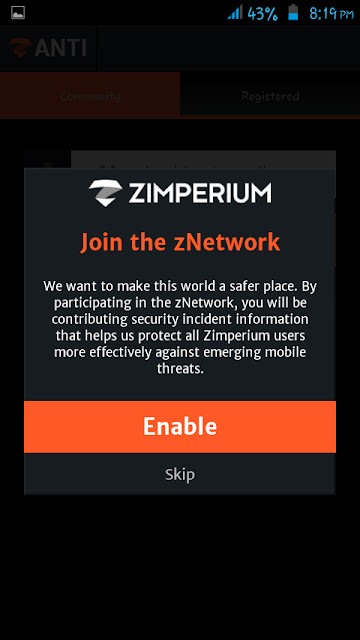 Zimperium Network