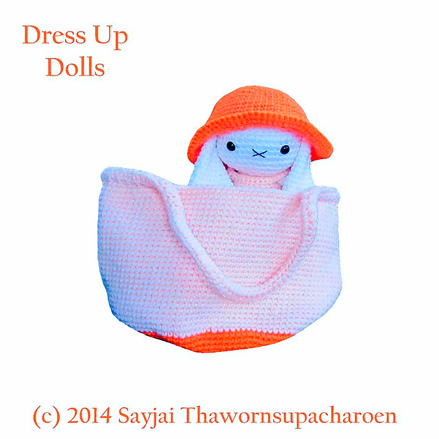 dress up doll clothes crochet pattern