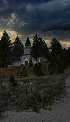 Far Cry 5 Chapelle - Fond d'Écran en QHD pour Mobile