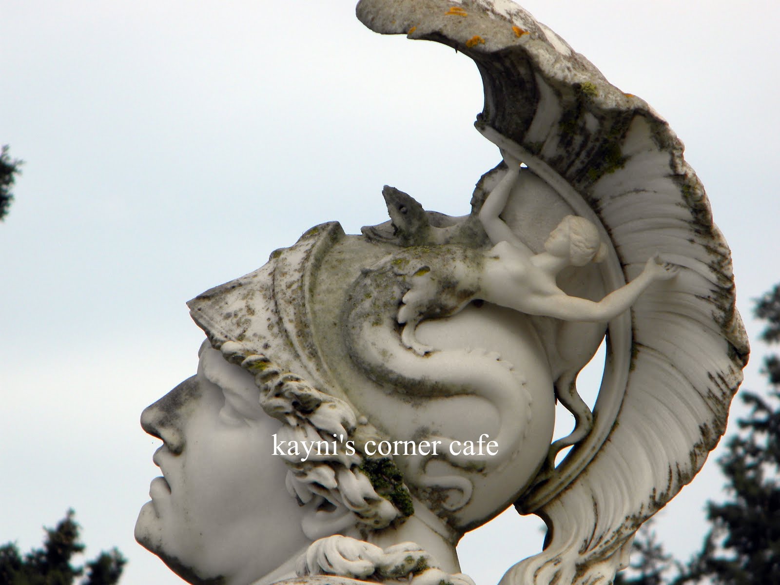 kayni's corner cafe Corfu's Achilleion Palace II