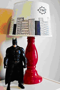 εφηβικό παιδικό δωμάτιο, ιδέες διακόσμησης, batman teenagers kids room batman theme room decor ideas