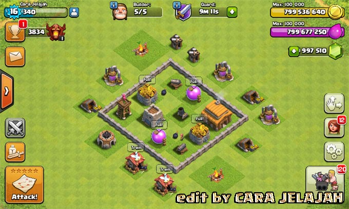 Susunan Formasi Base Hybrid Town Hall 3 Terbaik dan Terbaru 6 Susunan Formasi Base Hybrid Town Hall 3 Terbaik dan Terbaru 6
