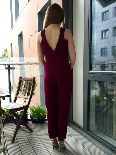 Diary of a Chain Stitcher: Berry Triple Crepe Named Ailakki Jumpsuit