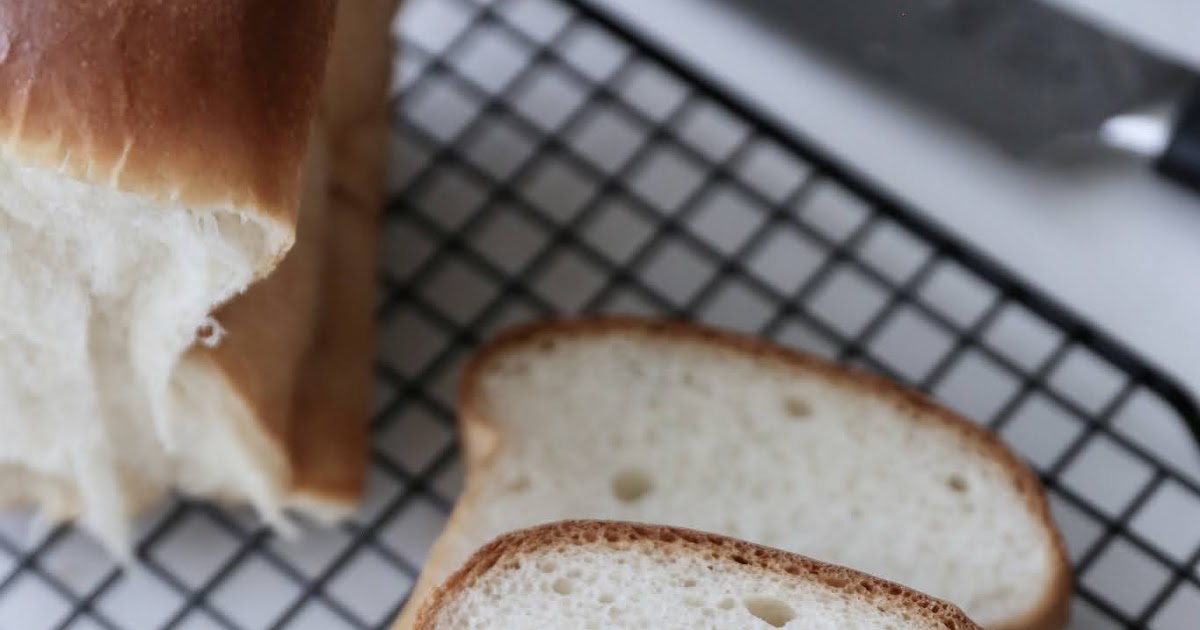 Shokupan Japanese Fluffy White Bread Recipe Japanese Milk Bread, Bread