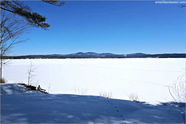 Lago Winnisquam en New Hampshire 