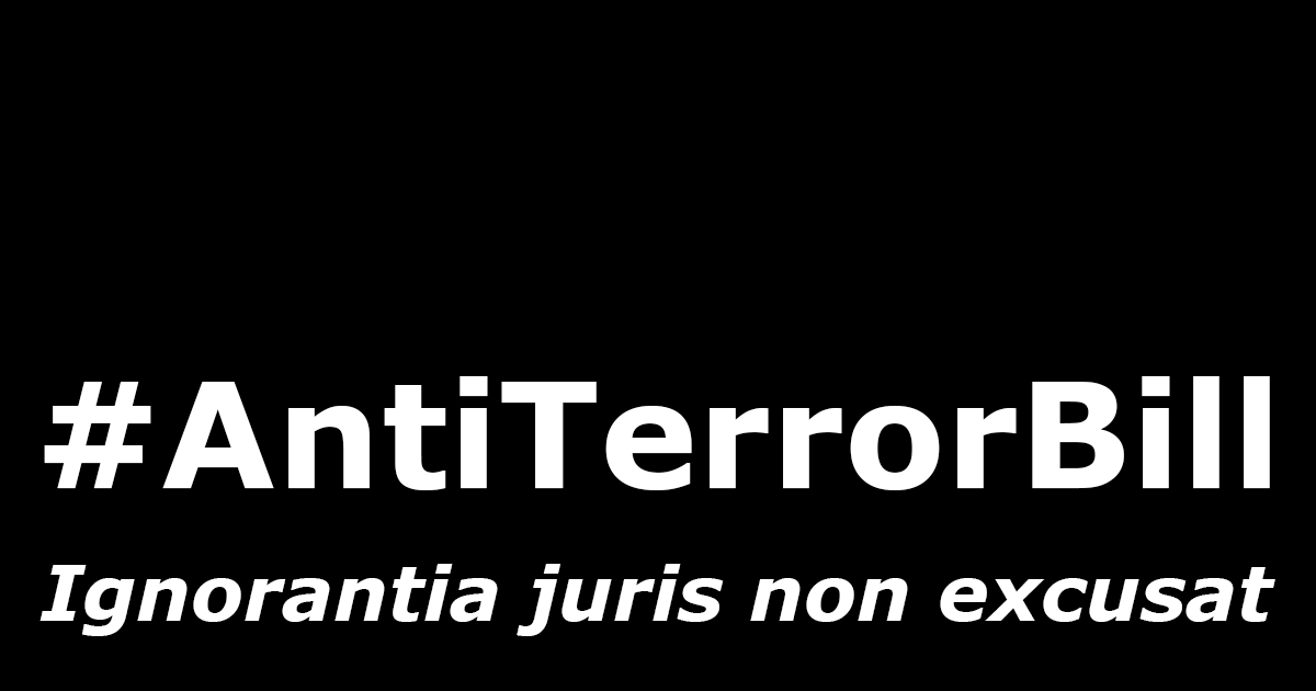 %23AntiTerrorBill %23AntiTerrorBill