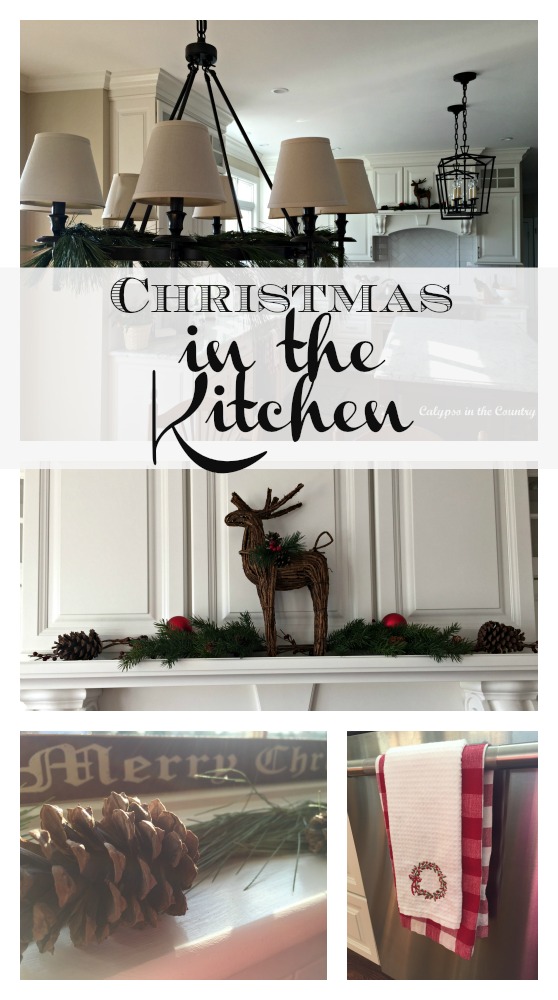 Christmas in the Kitchen Simple decorating ideas for Christmas in the Kitchen
