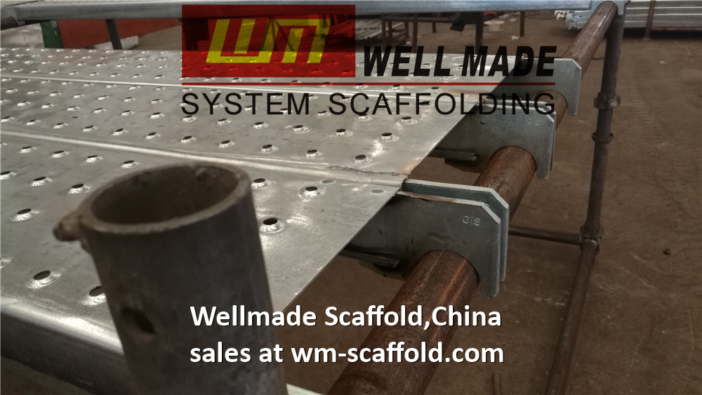 Perforated Steel Planks with Hooks for Cuplock Scaffolding and Ringlock