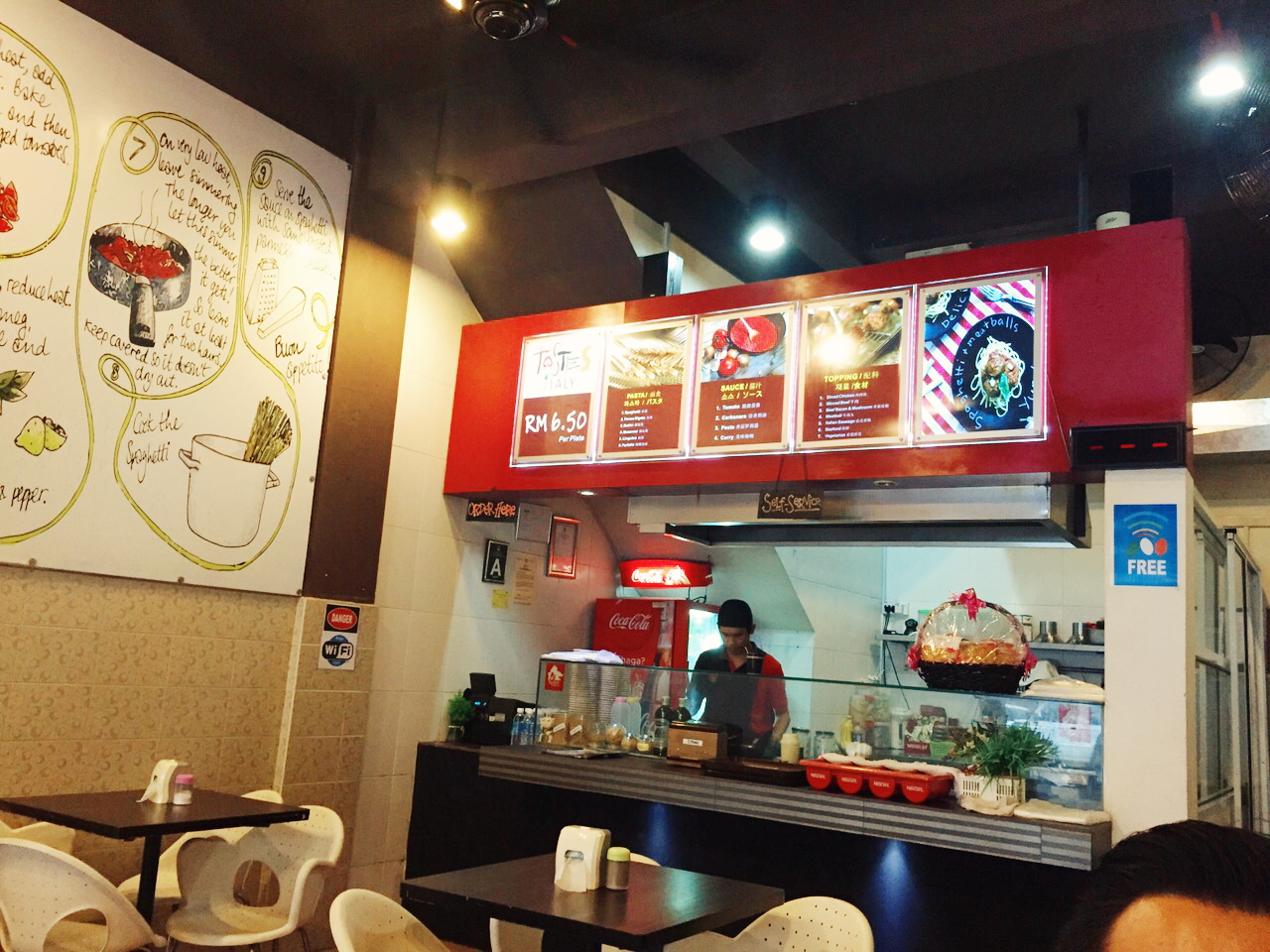 Food Review Pasta Pasta Gaya Street, Kota Kinabalu Kipepeo Girl