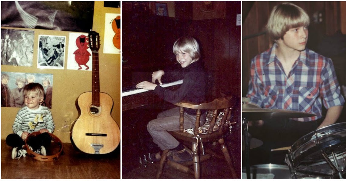 Rare Pictures of Kurt Cobain’s Family and His Childhood