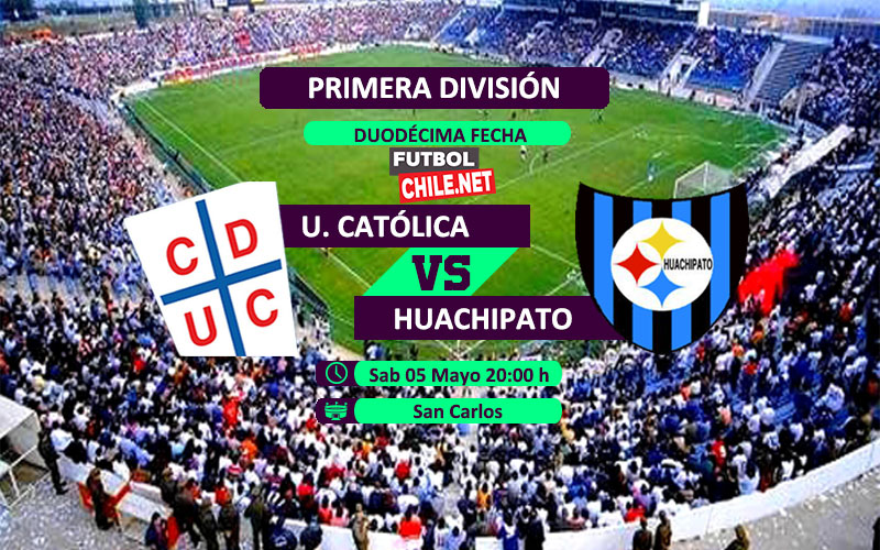 Mira Universidad Católica vs Huachipato en vivo y online desde las 20:00 h por la Primera División Mira Universidad Católica vs Huachipato en vivo y online desde las 20:00 h por la Primera División