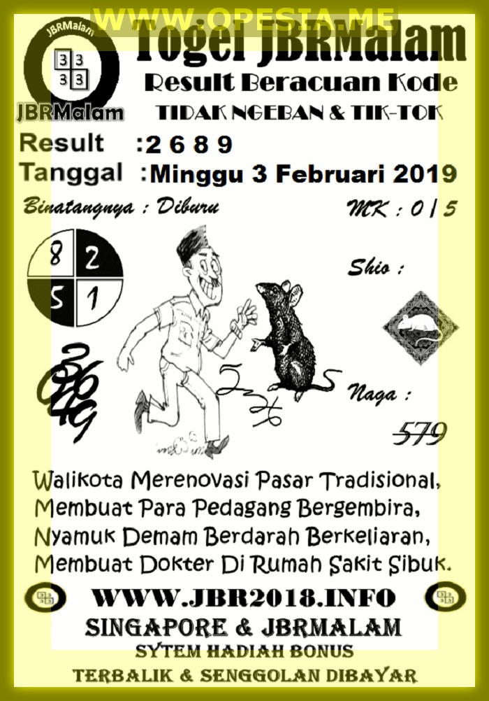 Gambar Syair Sgp Minggu 3 Februari 2019 Kode Syair Sgp Hk Sd Motesia